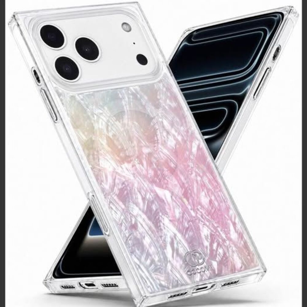 COCOMII Rectangle for iPhone 18 Pro Max/17 Pro Max Case, Pink Pearl